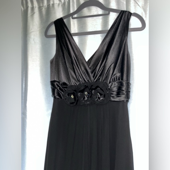 Bill Levkoff Black Long Evening Gown - Picture 2 of 3